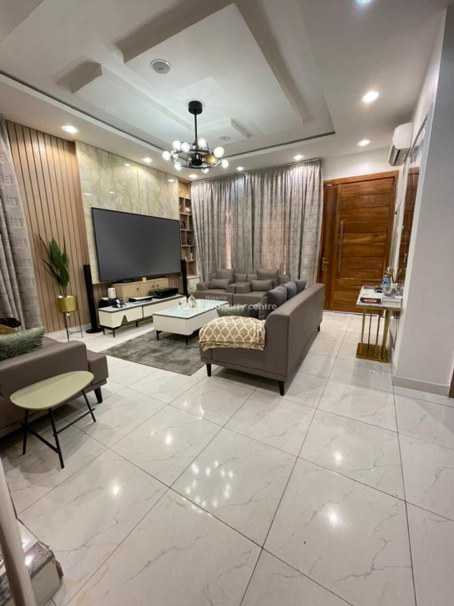Fully Furnished 4 Bedroom Detached Duplex with Pool and Bq, Ikota, Lekki, Lagos, Detached Duplex for Sale