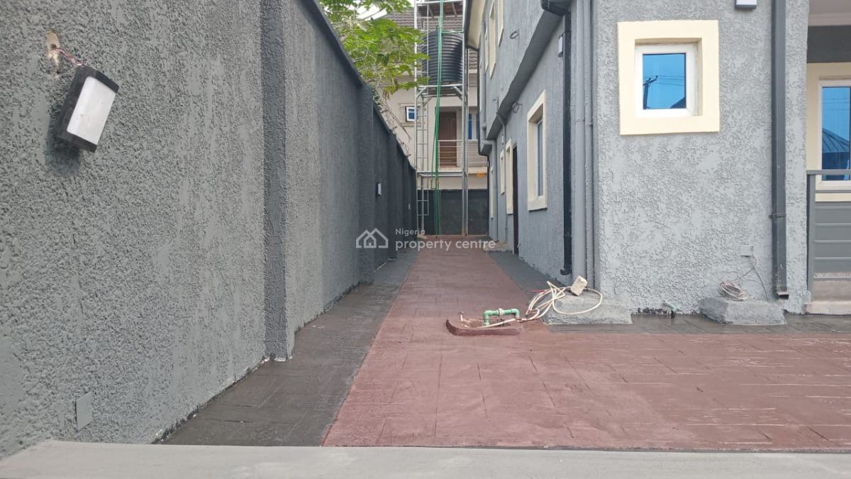 Newly Built 4 Units of 2 Bedroom Flat with 4 Lock Up Shops Infront, Epe, Lagos, Block of Flats for Sale