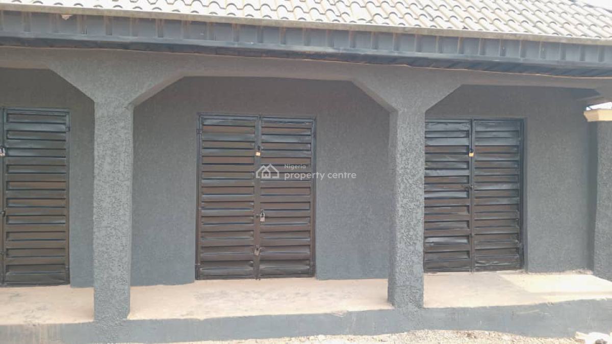 Newly Built 4 Units of 2 Bedroom Flat with 4 Lock Up Shops Infront, Epe, Lagos, Block of Flats for Sale