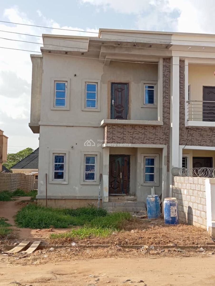 Newly Built 3 Bedroom Semi Detached Duplex with Bq Attached, Apo, Abuja, Semi-detached Duplex for Sale