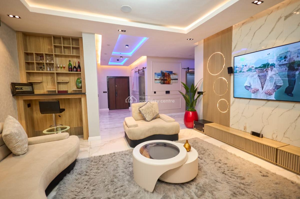 Fully Smart and Elegant 2, Bedroom Luxurious Home for Your Short Stay, Banana Island, Ikoyi, Lagos, Flat / Apartment Short Let