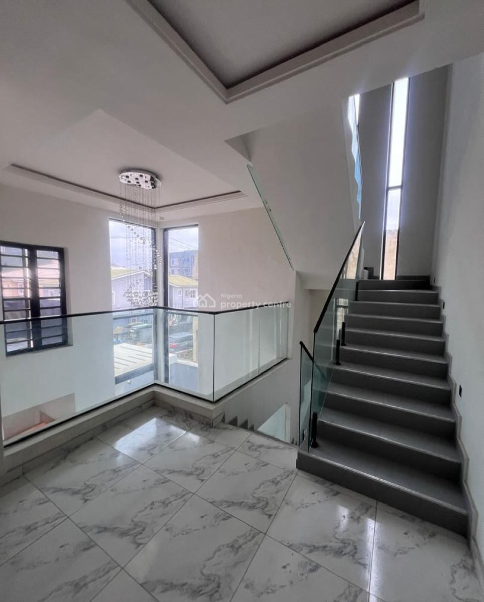 5 Bedroom Fully Detached Duplex with Bq, Chevron, Lekki, Lagos, Detached Duplex for Sale
