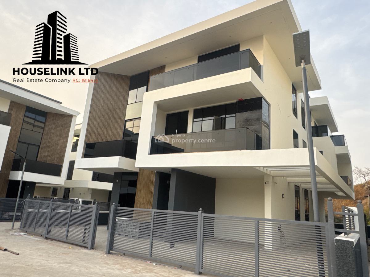 a Lovely Built 6 Bedroom Contemporary Duplex with Swimming Pool, Guzape Diplomatic Zone Abuja, Guzape District, Abuja, Detached Duplex for Sale