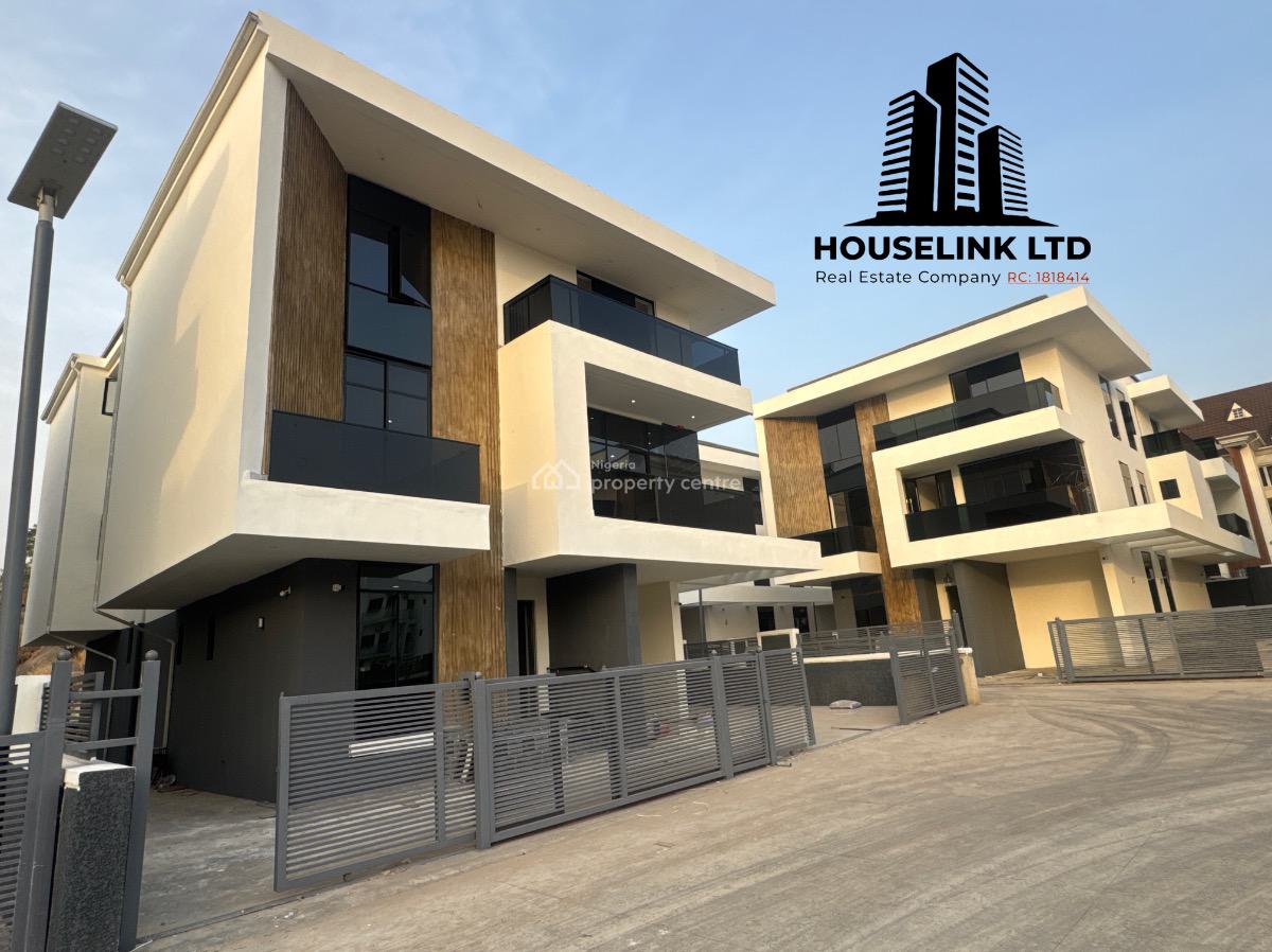 a Lovely Built 6 Bedroom Contemporary Duplex with Swimming Pool, Guzape Diplomatic Zone Abuja, Guzape District, Abuja, Detached Duplex for Sale