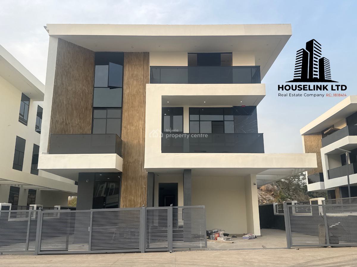 a Lovely Built 6 Bedroom Contemporary Duplex with Swimming Pool, Guzape Diplomatic Zone Abuja, Guzape District, Abuja, Detached Duplex for Sale