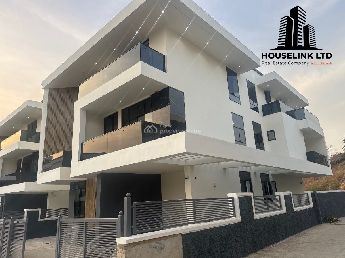 a Lovely Built 6 Bedroom Contemporary Duplex with Swimming Pool, Guzape Diplomatic Zone Abuja, Guzape District, Abuja, Detached Duplex for Sale