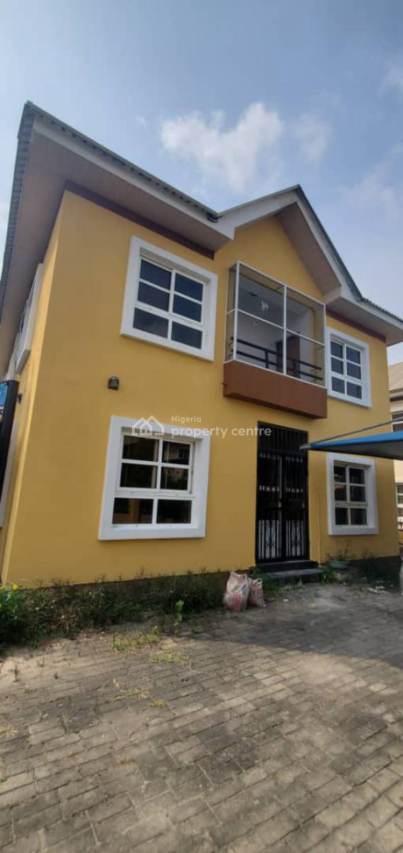 Newly Renovated 4bedroom Detached House with a Room Bq., Northern Foreshore Estate Chevron Drive, Lekki, Lagos, Detached Duplex for Rent