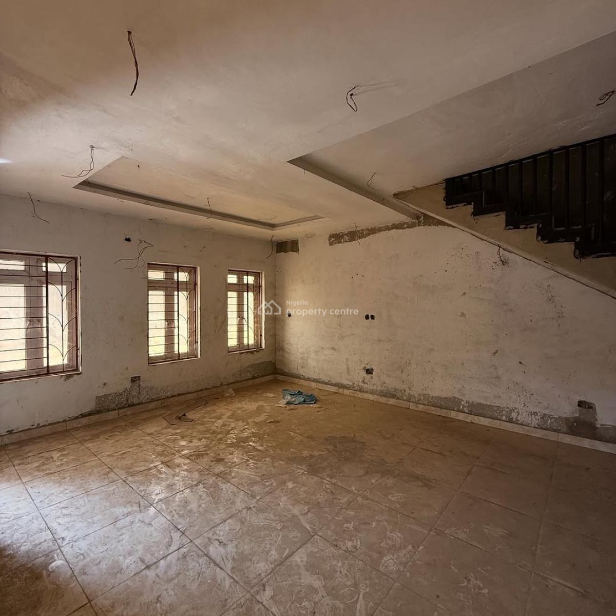 Elegant 4 Bedroom Terrace Duplex (corner Unit) 1 Room Bq, Life Camp, Abuja, Terraced Duplex for Sale