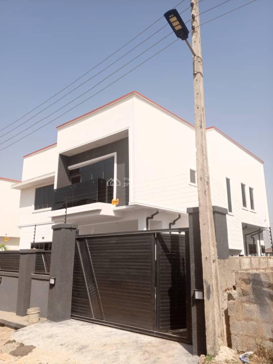 Luxury 5 Bedroom Fully Detached Duplex with 2 Room Bq, Lugbe Abuja, Lugbe District, Abuja, Detached Duplex for Sale