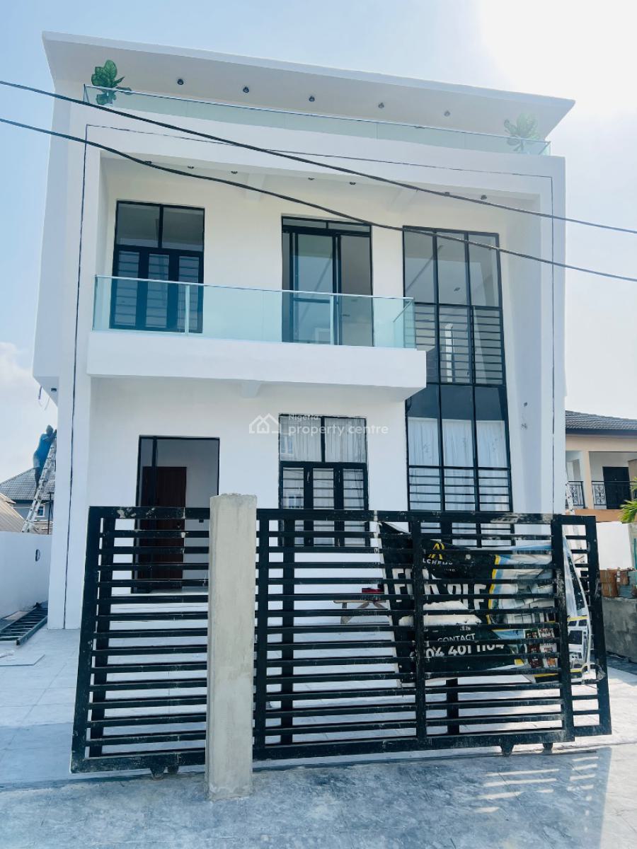Luxury 5 Bedroom Detached Duplex with a Swimming Pool and a Bq, Greenland Estate, Sangotedo, Sangotedo, Ajah, Lagos, Detached Duplex for Sale