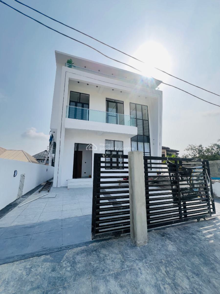 Luxury 5 Bedroom Detached Duplex with a Swimming Pool and a Bq, Greenland Estate, Sangotedo, Sangotedo, Ajah, Lagos, Detached Duplex for Sale
