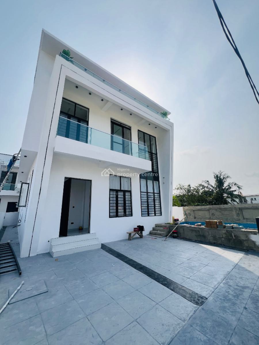 Luxury 5 Bedroom Detached Duplex with a Swimming Pool and a Bq, Greenland Estate, Sangotedo, Sangotedo, Ajah, Lagos, Detached Duplex for Sale