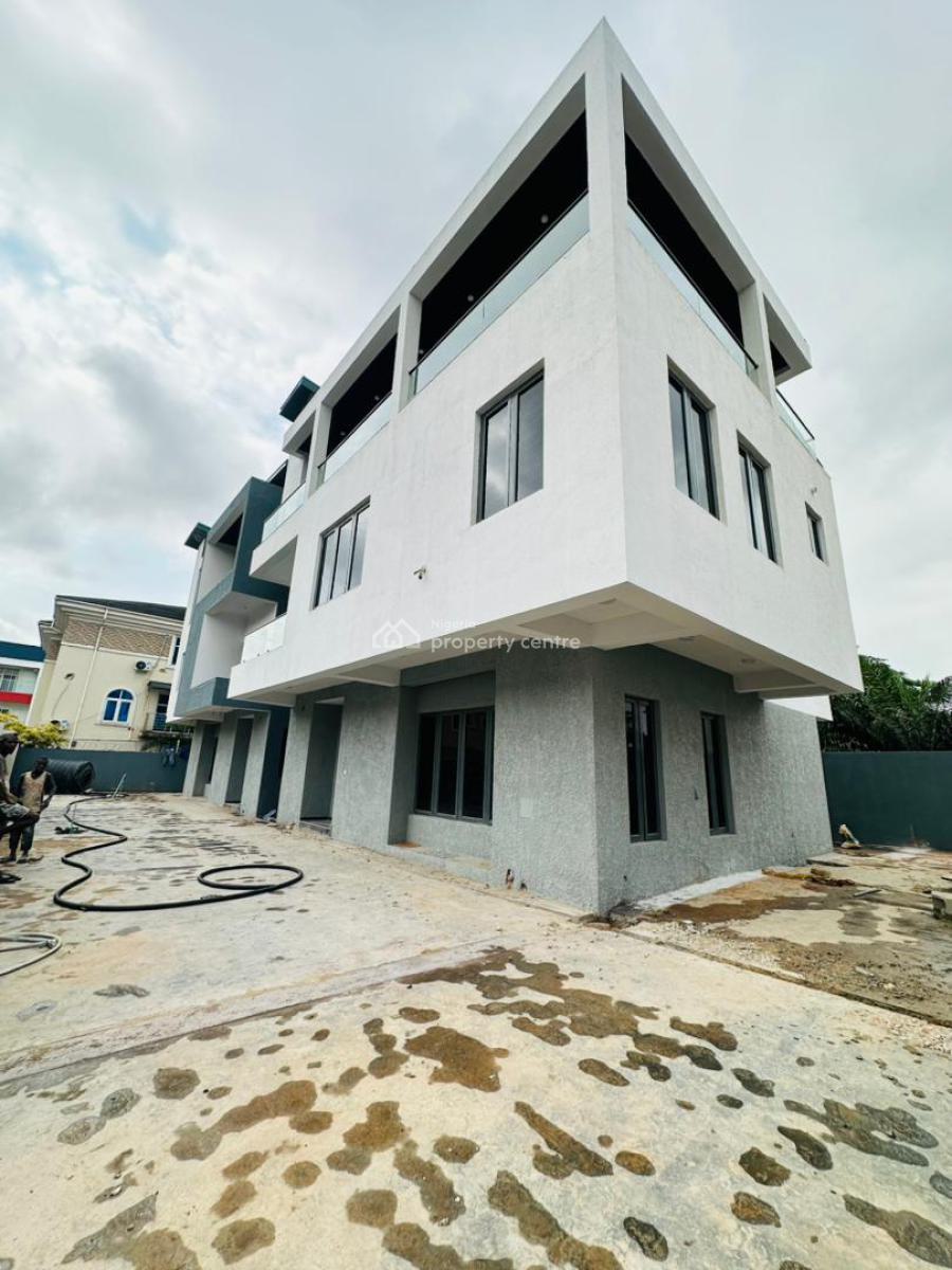 Panoramic 5 Bedroom Semi Detached Duplex Plus Bq,office Room, Beautifully Build Home with Bq in a Well Secured Location, Ikeja Gra, Ikeja, Lagos, Semi-detached Duplex for Sale