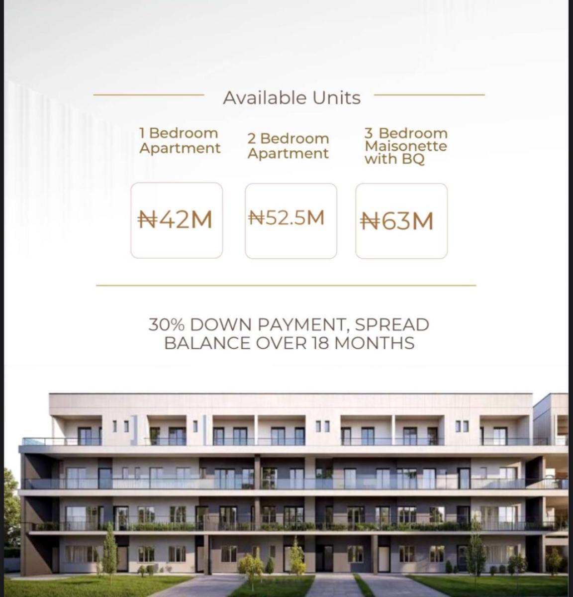 Exquisite Waterfront Apartments & Maissonettes + Bq in a Gated Estate, Opposite Lakowe Lakes & Golf Resort, Lakowe, Ibeju Lekki, Lagos, Flat / Apartment for Sale