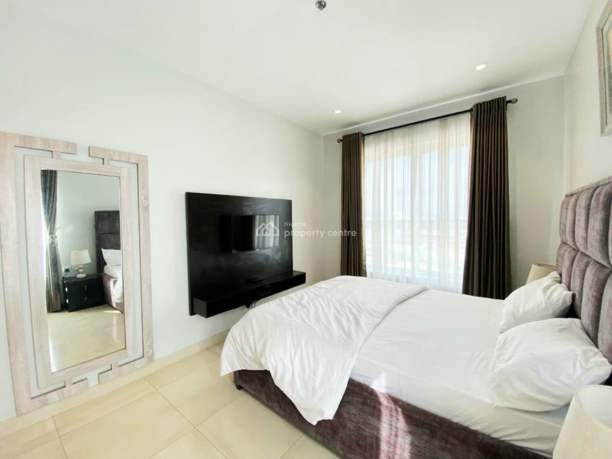 Luxury Waterfront -2 Bedroom Fully Furnished Apartment, Lekki Right, Lekki Phase 1, Lekki, Lagos, Flat / Apartment for Rent