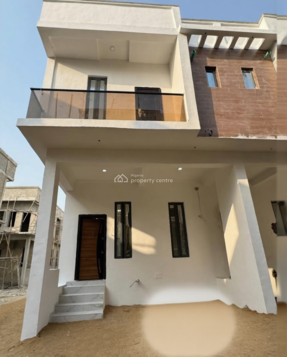 4 Bedroom Terrace Duplex with 12 Months Payment Plan, General Paints, Before Lagos Business School, Abraham Adesanya, Ajah, Lagos, Terraced Duplex for Sale