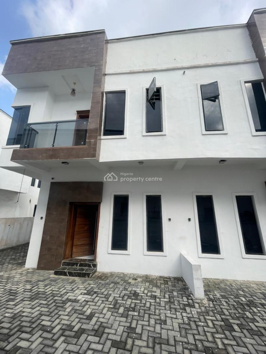 Newly Built 4 Bedroom Semi-detached Duplex with Bq, Lekky County Ikota Lekki Lagos, Ikota, Lekki, Lagos, Semi-detached Duplex for Sale