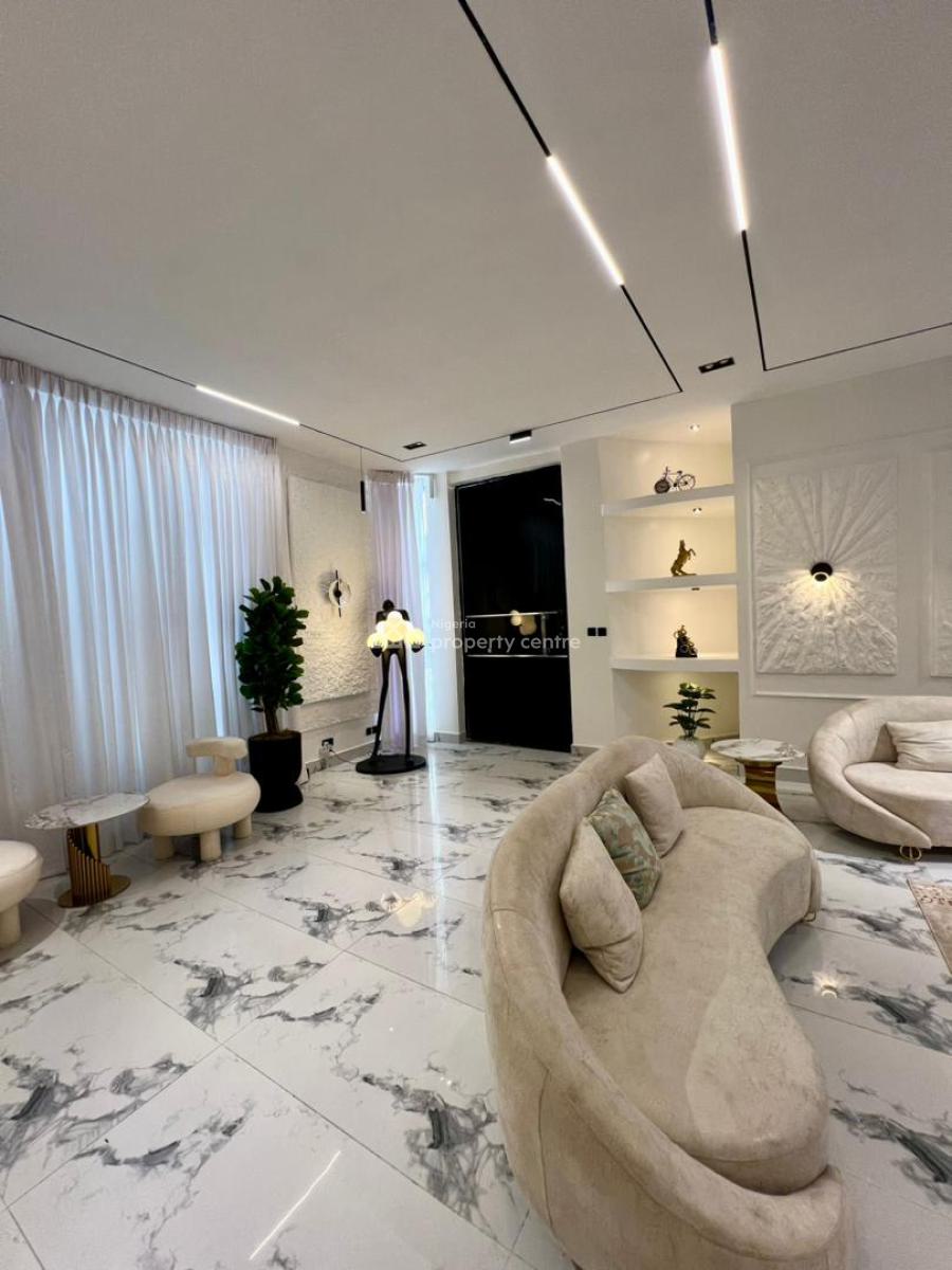 Fully Furnished and Luxury 5 Bedrooms Detatched Duplex Wit Pool Availa, Chevron, Lekki, Lagos, House for Rent