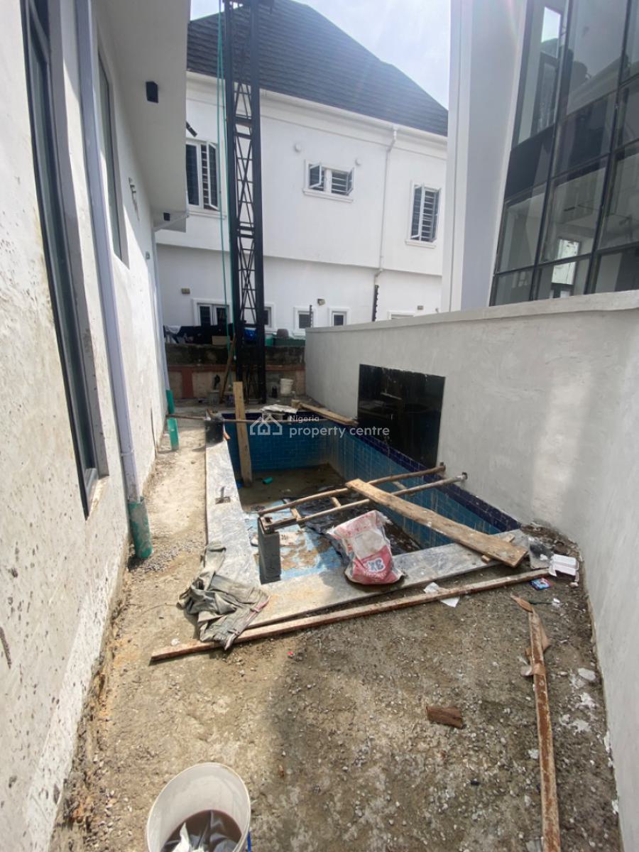5 Bedroom Fully Detached Duplex with Bq, Pool & a Rooftop, Ikota, Lekki, Lagos, Detached Duplex for Sale