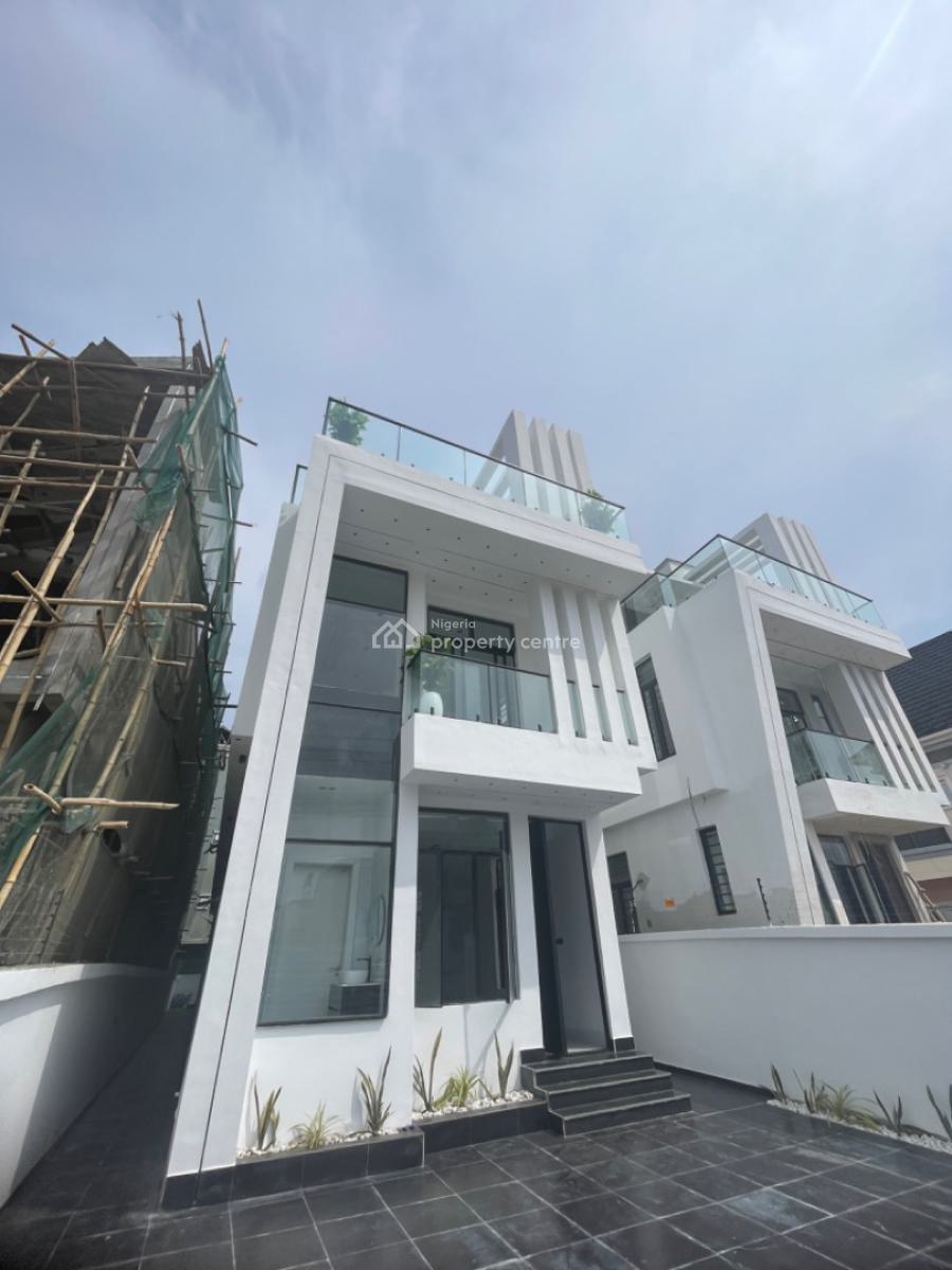 5 Bedroom Fully Detached Duplex with Bq, Pool & a Rooftop, Ikota, Lekki, Lagos, Detached Duplex for Sale