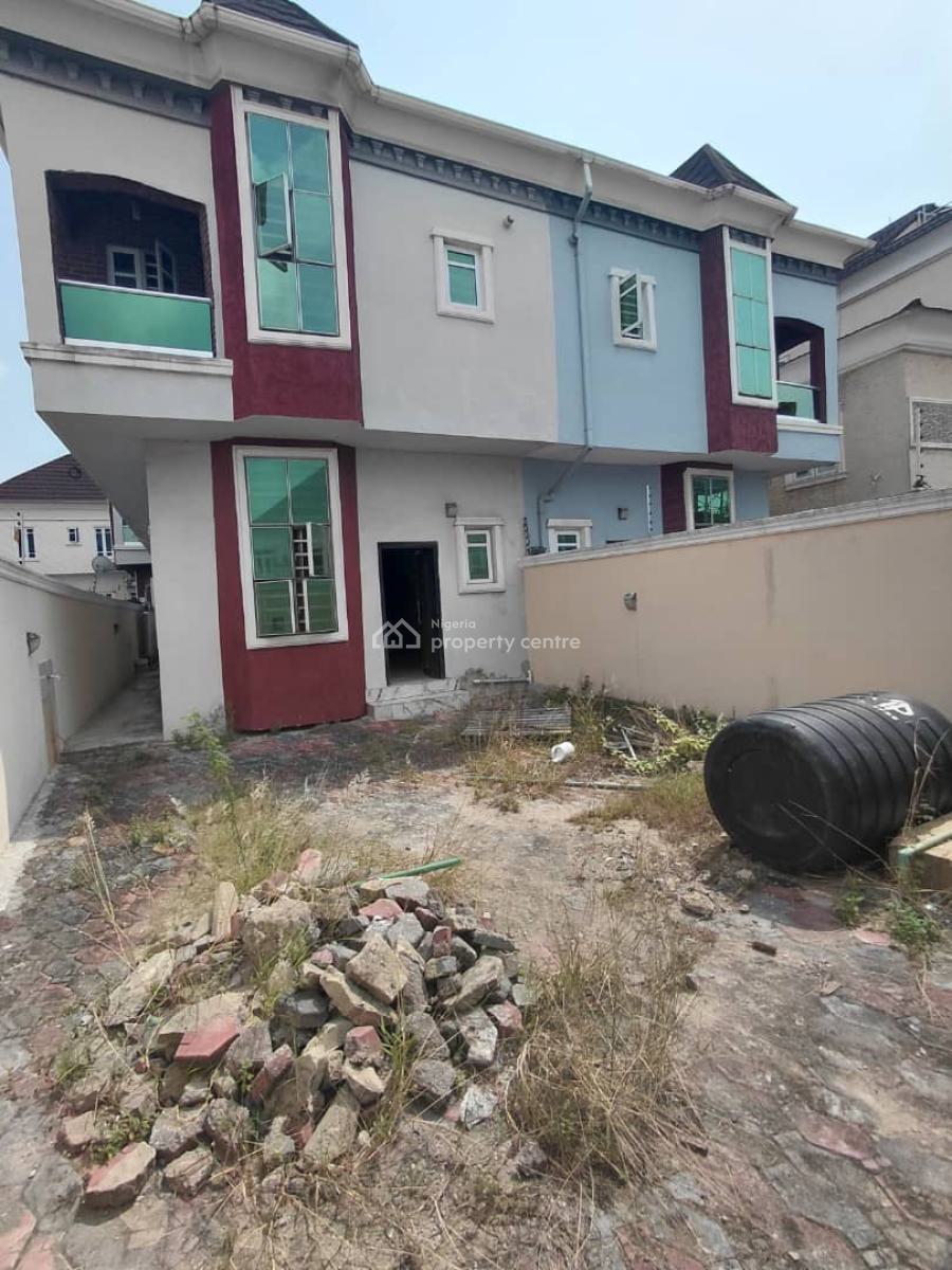 Luxury 4 Bedroom Duplex Semi Detached with Bq Self Compound, Lekki, Lagos, Semi-detached Duplex for Sale