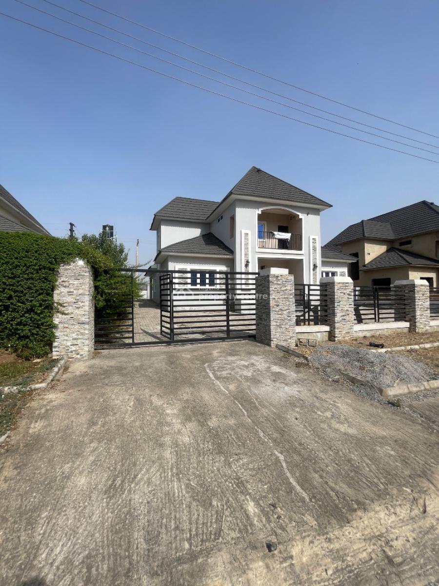 Luxury 5 Bedroom Fully Detached Duplex with 2 Units of Bq, River Park Estate, Kiami, Lugbe District, Abuja, Detached Duplex for Rent