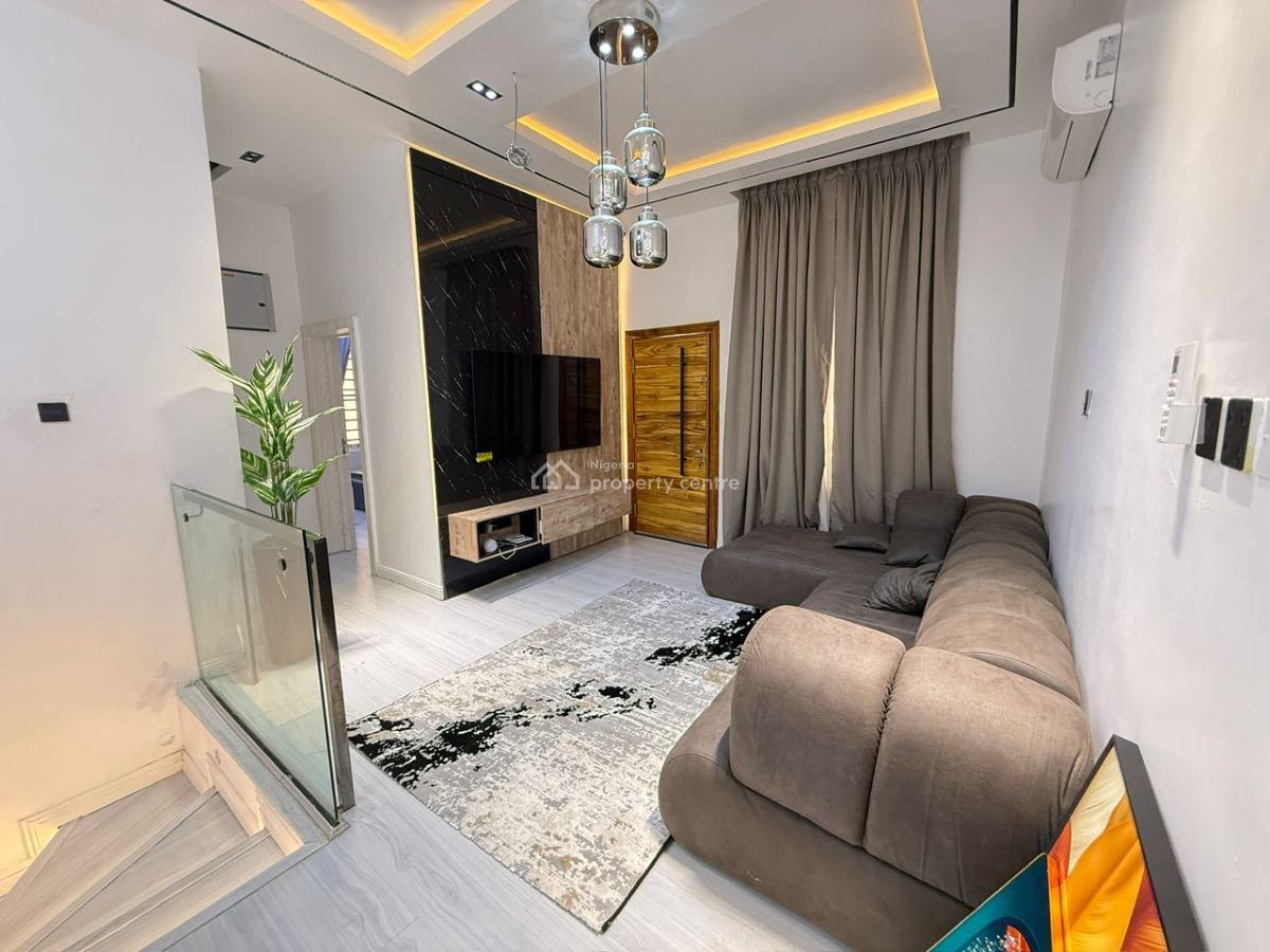 4 Bedroom Fully Furnished Self Compound Semi Detached with Inverter, Idado, Lekki, Lagos, Semi-detached Duplex for Sale