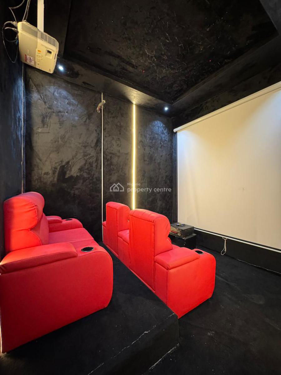 Magnificent 5 Bedroom with a Private Cinema & Pool, Chevron Drive, Lekki, Lagos, Detached Duplex for Sale