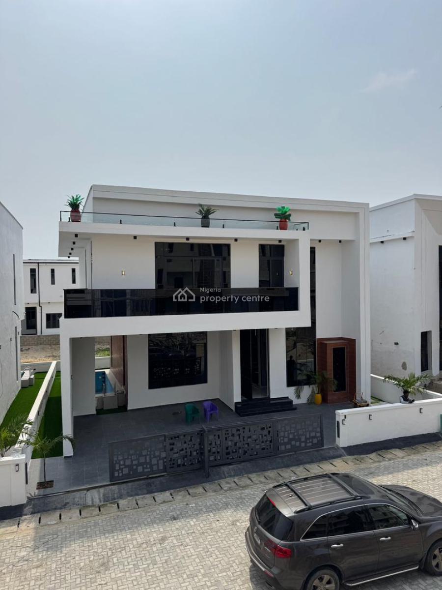 Magnificent 5 Bedroom with a Private Cinema & Pool, Chevron Drive, Lekki, Lagos, Detached Duplex for Sale
