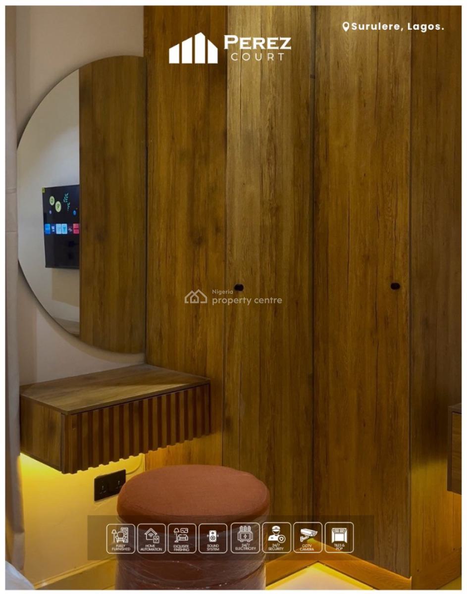 Invest in Perez Court with Studio-- High‑return Luxury Apartments, Surulere, Lagos, Flat / Apartment for Sale