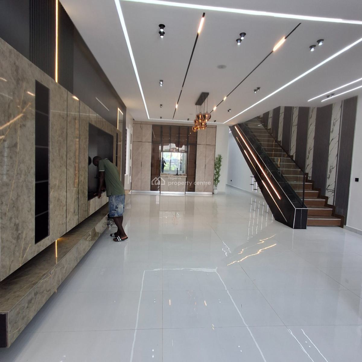 Massive Five Bedroom Fully Detached Duplex, Ikota, Lekki, Lagos, Detached Duplex for Sale