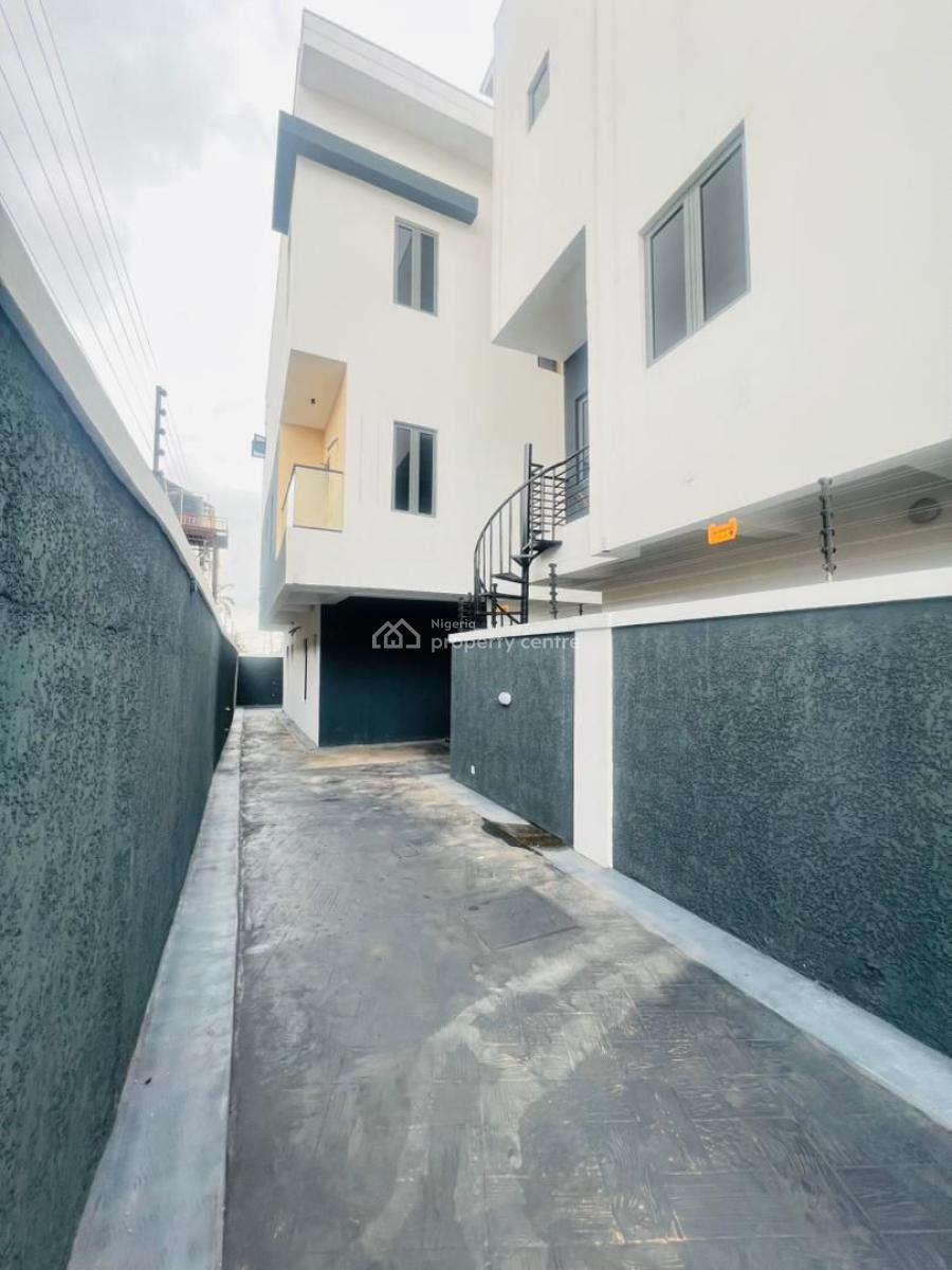 Nicely Built 4 Bedroom Semi Detached Duplex Plus Bq, Ikeja, Lagos, Semi-detached Duplex for Sale