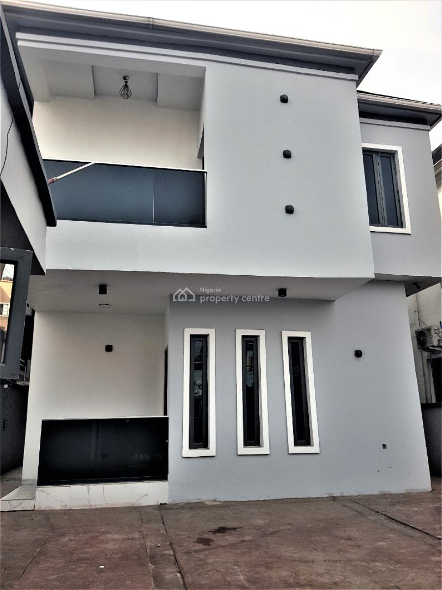 Newly Built 5 Bedroom Fully Detached Duplex Directly Facing Express, Ikate Elegushi, Lekki, Lagos, Detached Duplex for Sale