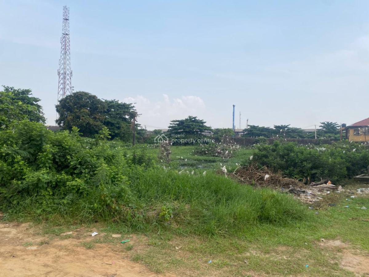 Prime 4,600sqm Commercial Land with High-traffic-visibility, Expressway, Gbagada, Lagos, Commercial Land for Rent