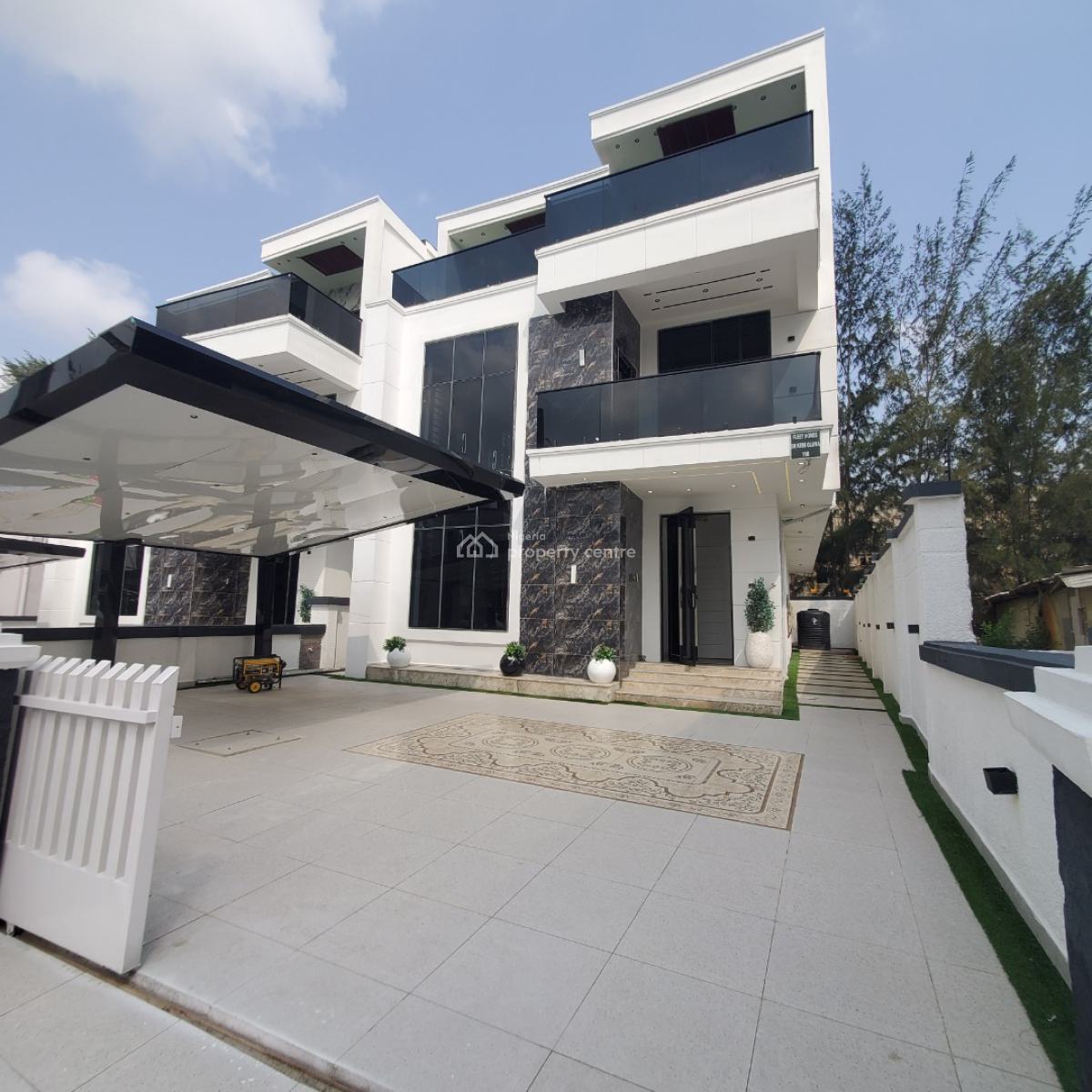 Amazing 5 Bedroom Duplex with a Bq and a Pool, Ikota, Lekki, Lagos, House for Sale
