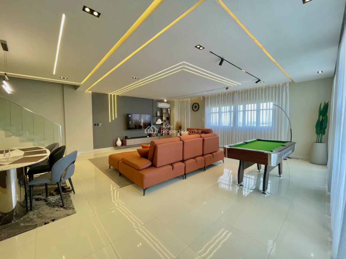 Modern & Refined 3-bedroom Maisonette, Off Freedom Way, Lekki Phase 1, Lekki, Lagos, Flat / Apartment Short Let