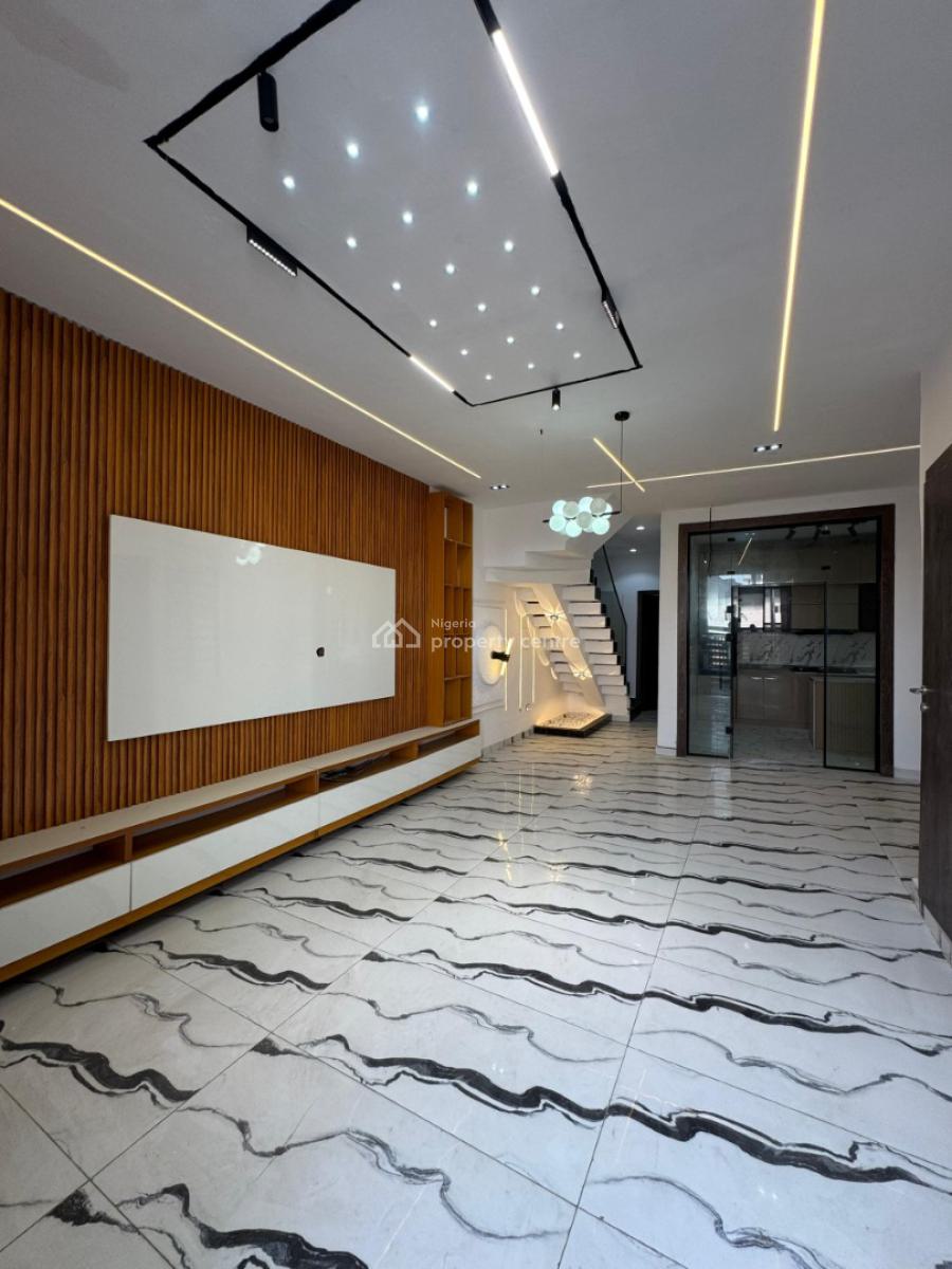 Aesthetically Pleasing Built 4 Bedroom Semi Detached Duplex with Bq, Ikota, Lekki, Lagos, Semi-detached Duplex for Sale