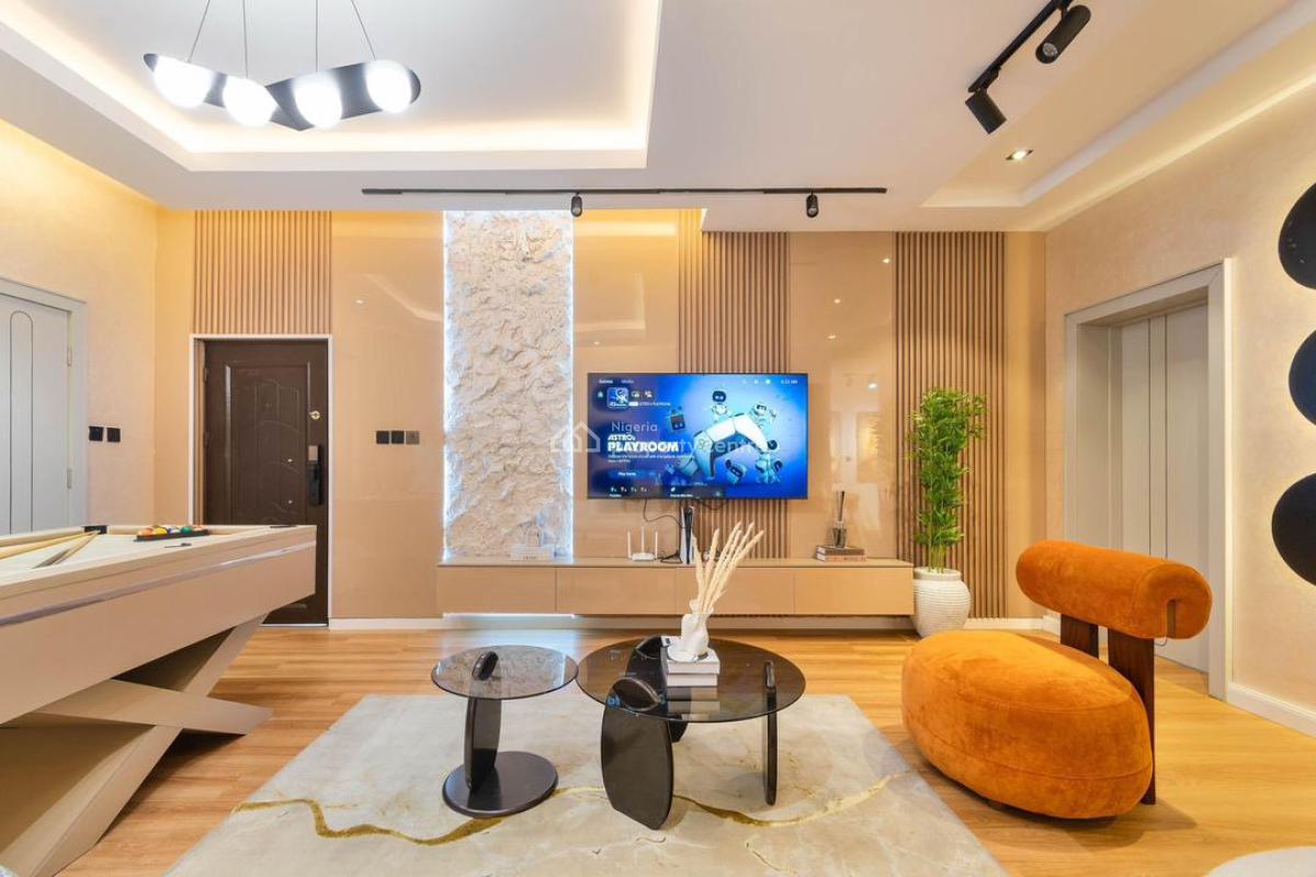 Luxury 3 Bedroom Apartment with Ps5 and Chef on Demand, Lekki, Lagos, Flat / Apartment Short Let