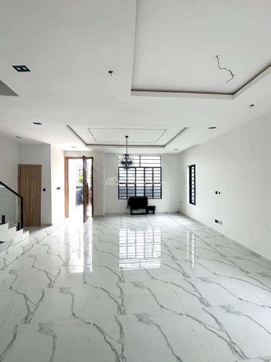 Contemporary 4 Bedroom Terrace Duplex with Bq, Osapa, Lekki, Lagos, Terraced Duplex for Sale