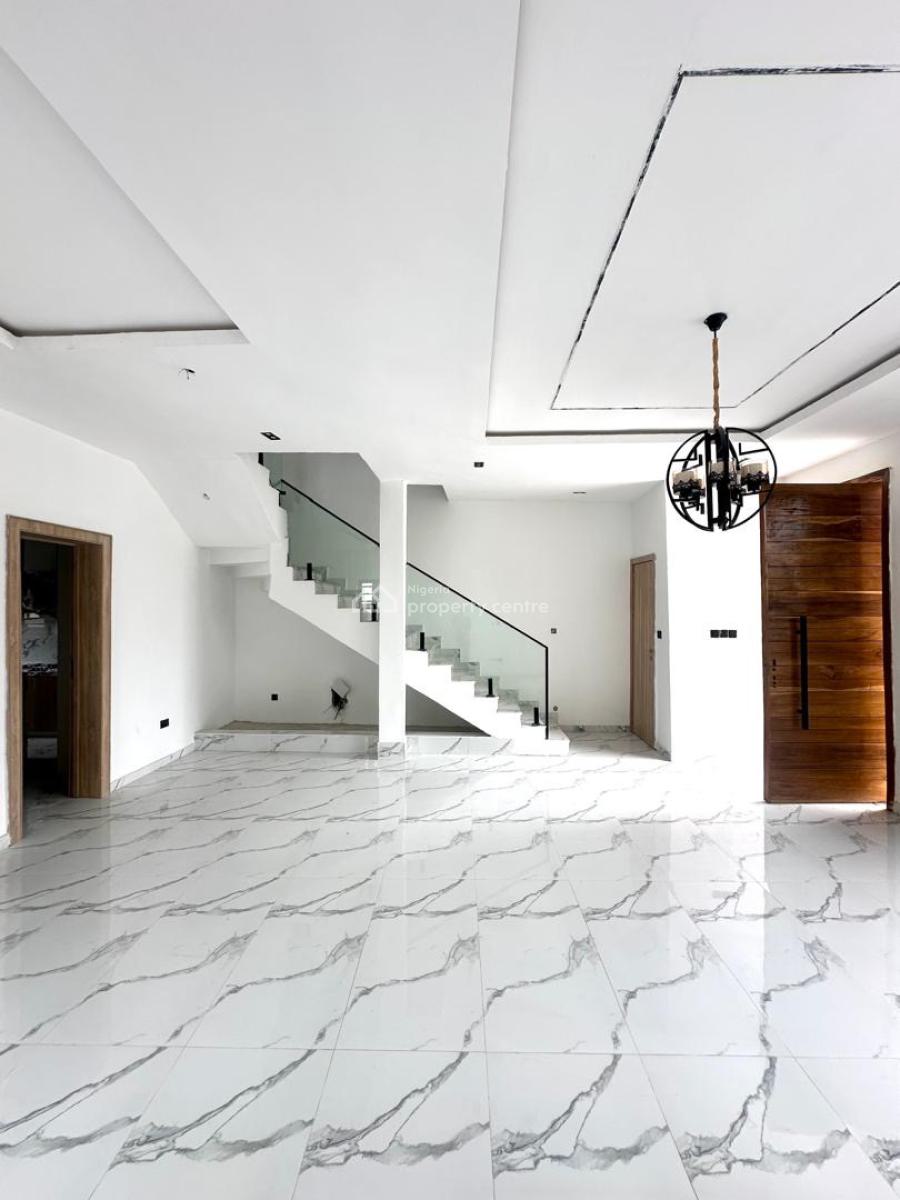 Contemporary 4 Bedroom Terrace Duplex with Bq, Osapa, Lekki, Lagos, Terraced Duplex for Sale