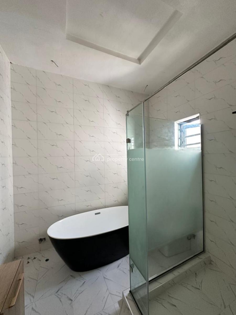 Newly Built 4 Bedroom Semi Detached Duplex with Bq, Osapa, Lekki, Lagos, Semi-detached Duplex for Sale