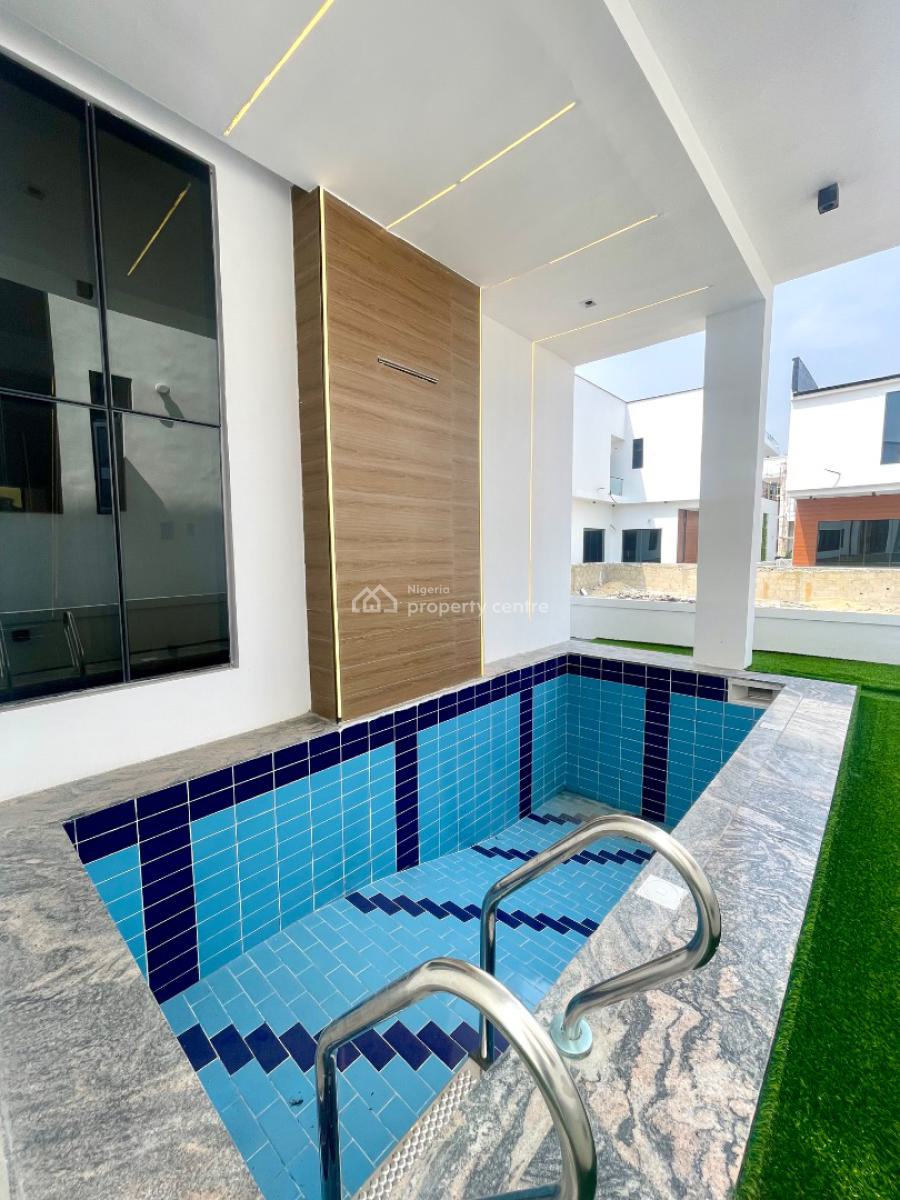 Designed 5 Bedroom Fully Detached Luxury Home, 2nd Toll Gate, Lekki, Lekki, Lagos, Detached Duplex for Sale