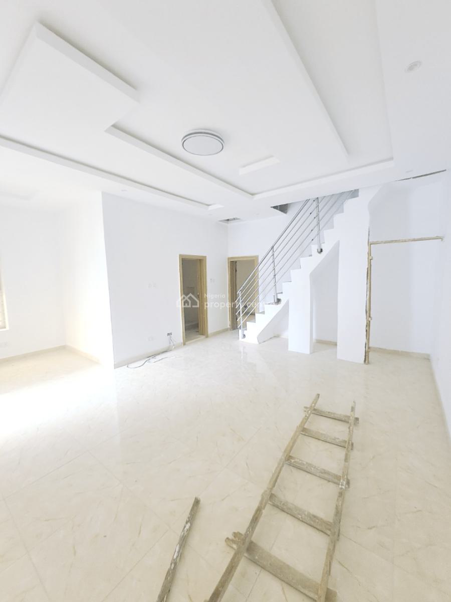 Well Built 4 Bedroom Semi-detached Duplex with Bq, Idado, Lekki, Lagos, Semi-detached Duplex for Rent