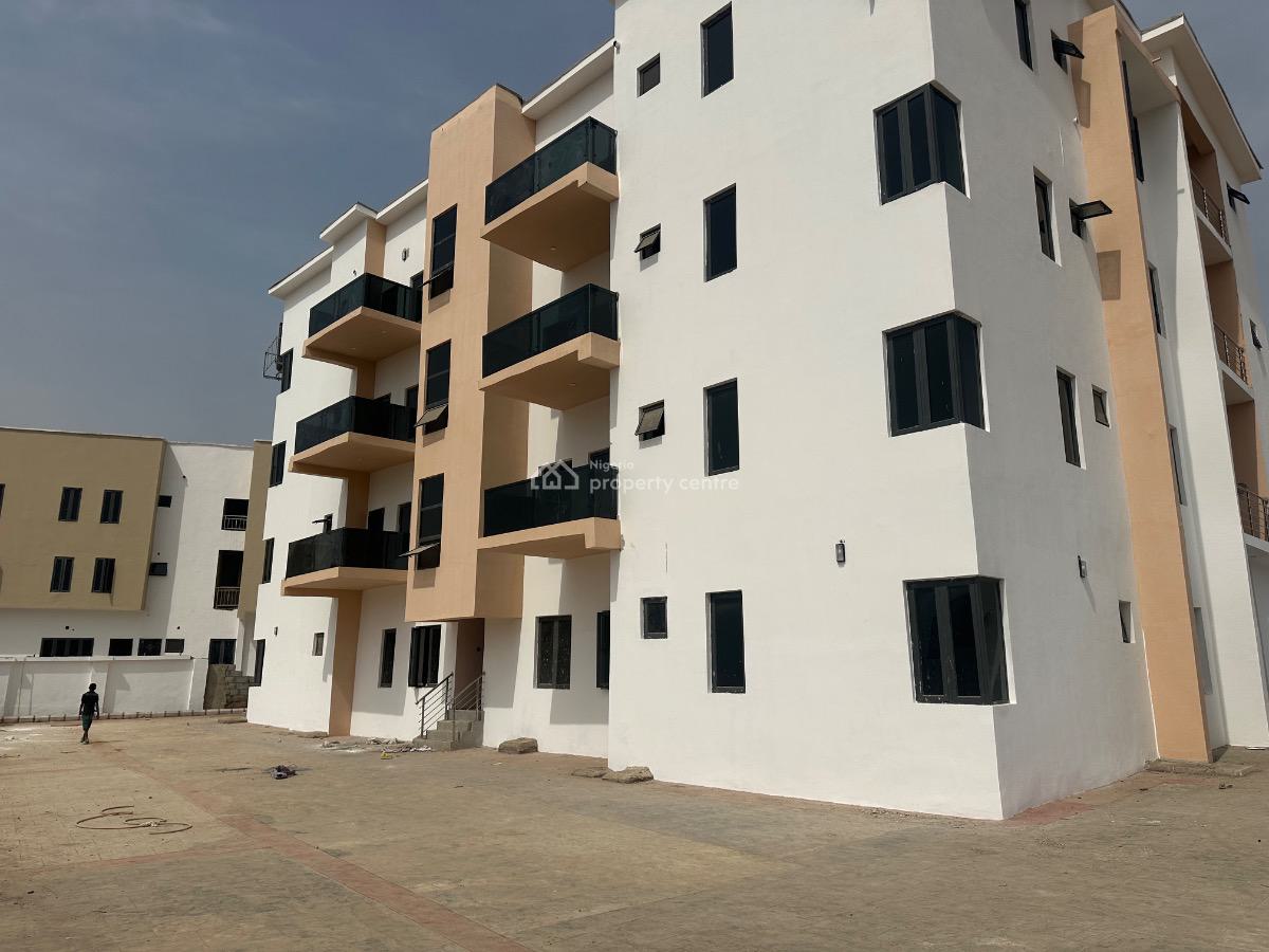 Newly Built 3 Bedroom Apartment with Bq, Jahi, Abuja, Block of Flats for Sale