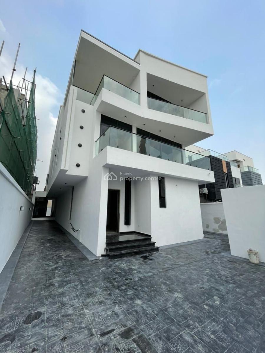 Super Beautiful 5 Bedrooms Fully Detached Duplex with, Swimming Pool, Lekki Phase 1, Lekki, Lagos, House for Sale