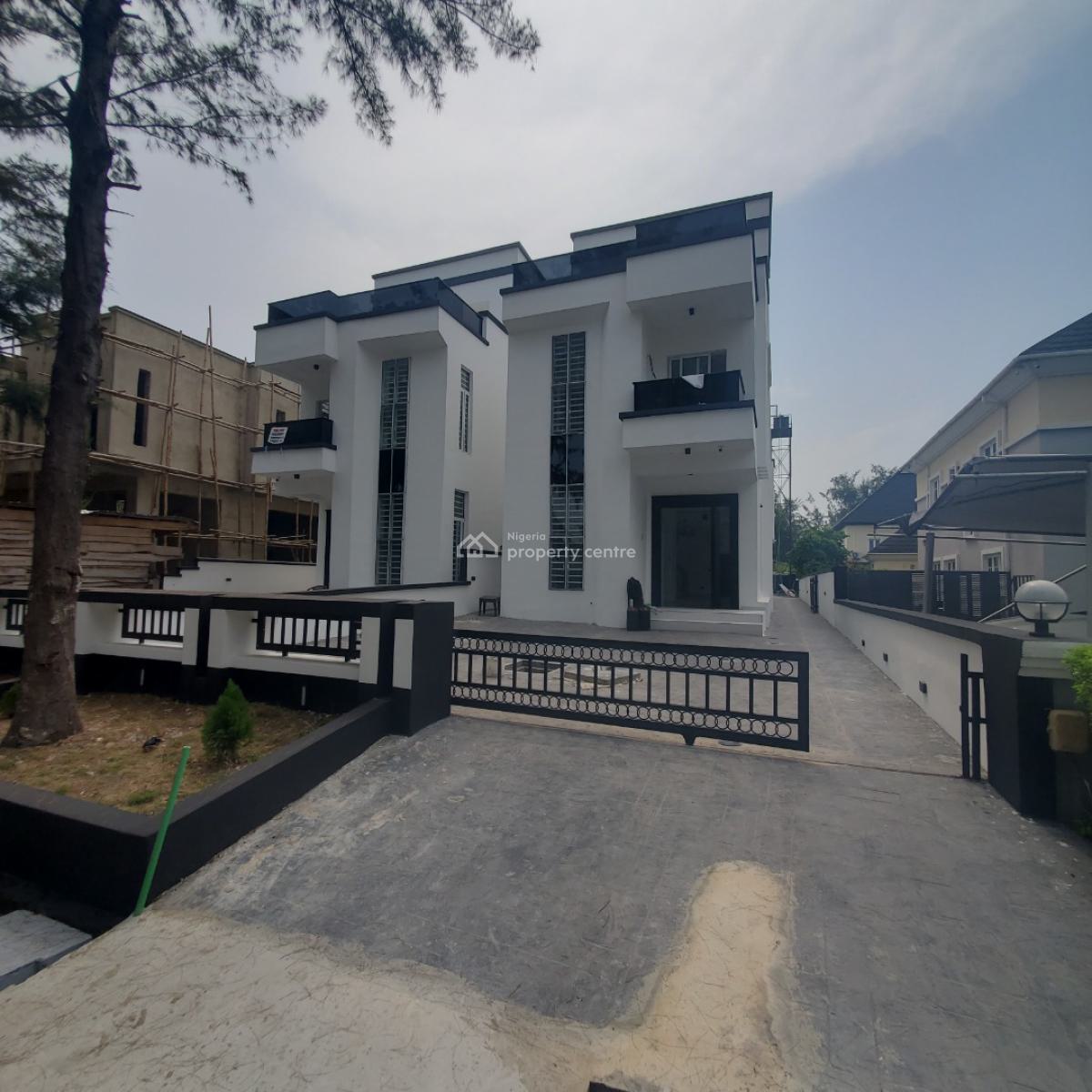 Aesthetically Pleasing 5 Bedroom Duplex with a Pool and Bq, Ikota, Lekki, Lagos, House for Sale