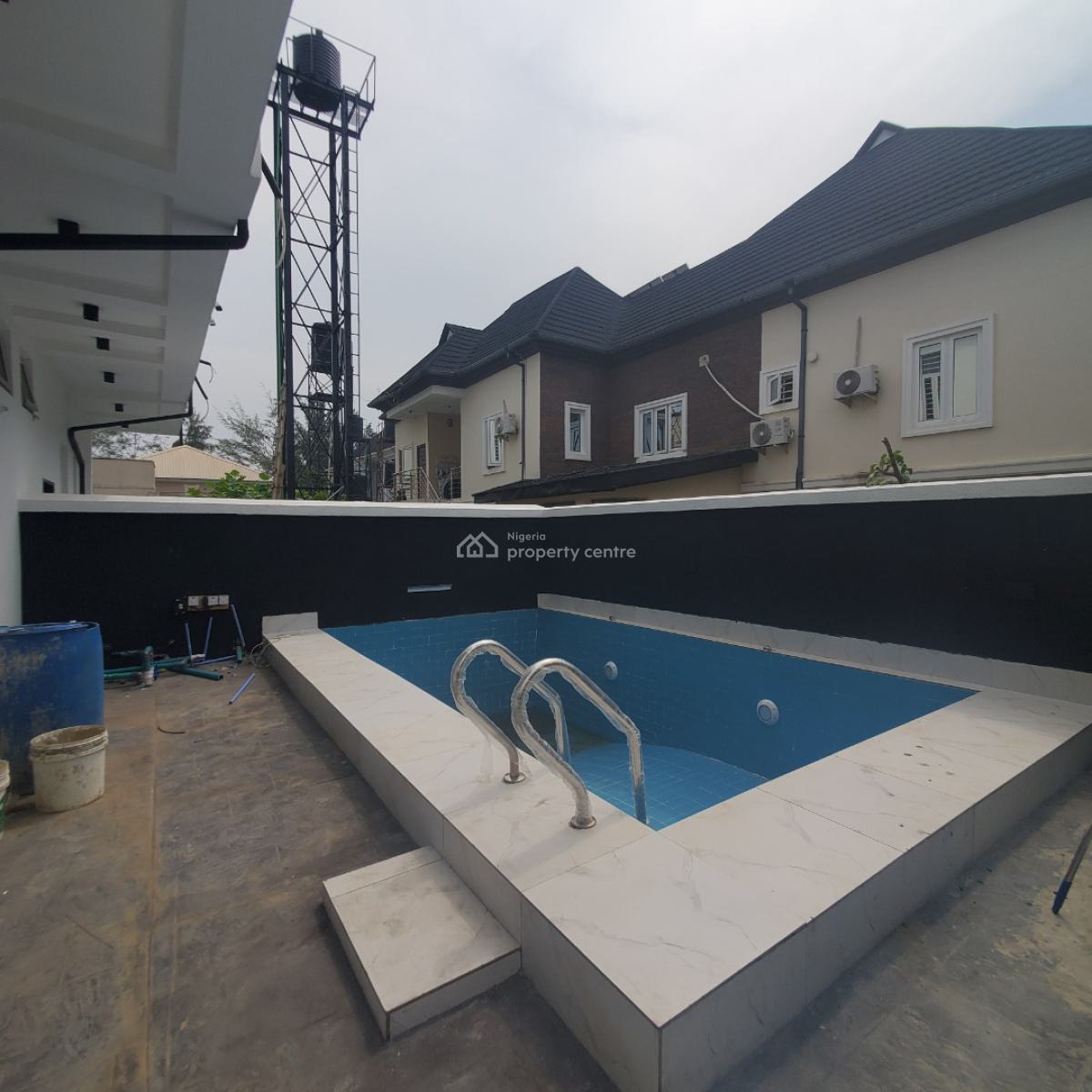 Aesthetically Pleasing 5 Bedroom Duplex with a Pool and Bq, Ikota, Lekki, Lagos, House for Sale