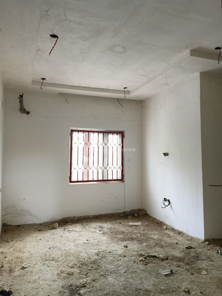 4 Bedroom Terrace Duplex with a Bq, Internal Carcass, Silas Iloh, Guzape District, Abuja, Terraced Duplex for Sale