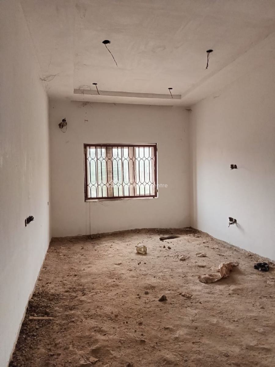 4 Bedroom Terrace Duplex with a Bq, Internal Carcass, Silas Iloh, Guzape District, Abuja, Terraced Duplex for Sale