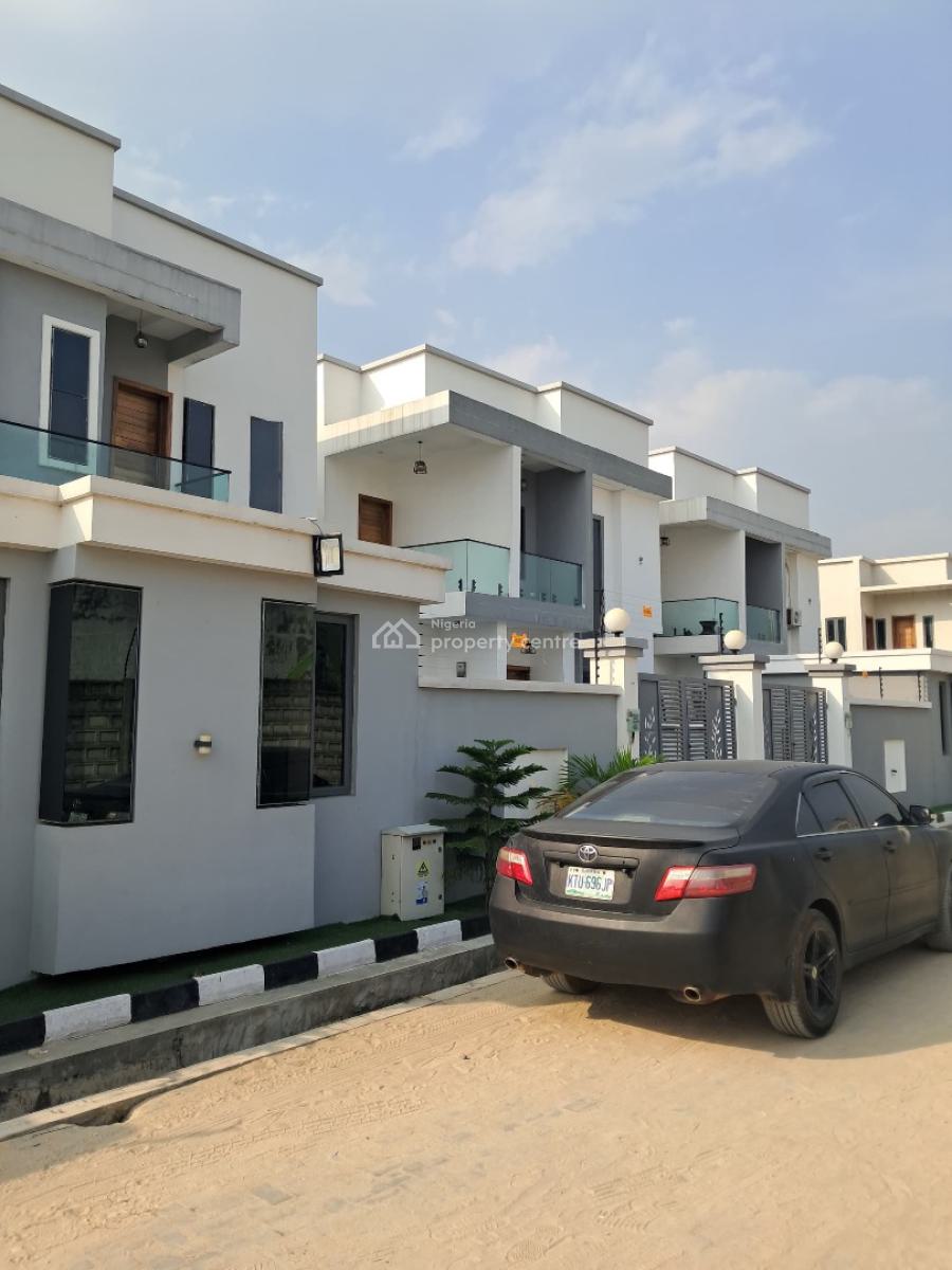 Brand New 4 Bedroom Semi Detached Duplex with Bq, Orchid Rd, Lekki, Lagos, Semi-detached Duplex for Rent